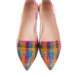 Stuart Weizmann Rialto Silk Flats